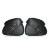 1 Pair Motorcycle Saddlebag PU Leather Side Bags Universal Storage Organizer Pouches Waterproof with Combination Lock