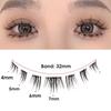 5-7MM Bottom Lashes Strip Clear Band Bottom Eyelashes Bottom Lash Clusters  Eyelash Extension
