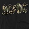 AC/DC Pánské tričko Camo Logo