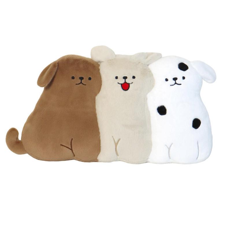 Plush Dog Bedside Pillow With Pp Cotton Filling For Kids And Teens