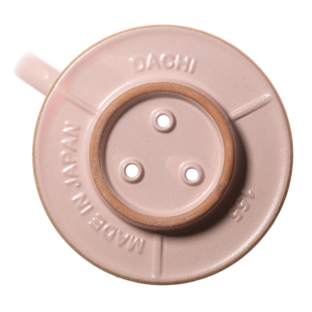 Kalita Coffee Dripper, Mino Ware, Excellent Heat Retention, Ceramic, 1-2 Person, DACHI MI 155 Dripper, Flamingo #01111, Wave Series, Made in Japan,