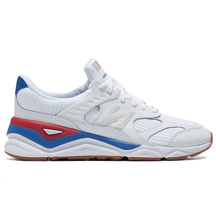 New Balance X-90 White Blue Red Unisex Sneakers MSX90RWB