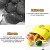 Reusable Vegetable Fruit Freshness Storage Bags Polyester for Kitchen Refrigerator Organization Large Capacity