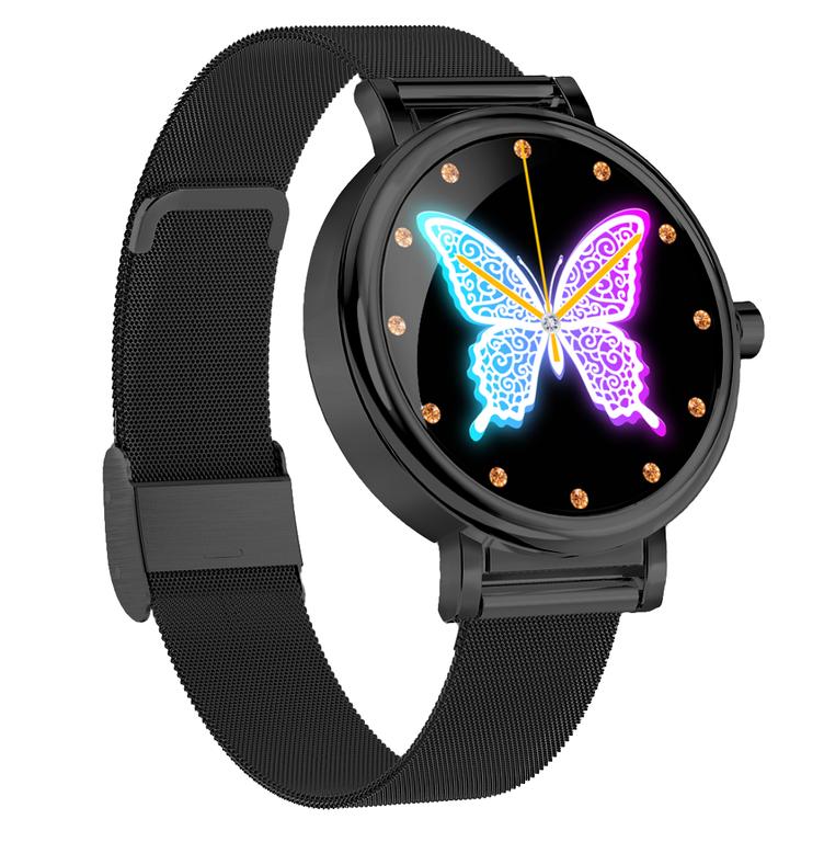 Smartwatch Damski Rubicon Rnbe64 - Ciśnieniomierz, Pulsoksymetr (Sr013D)