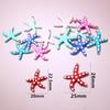 10pcs 2-Sizes Stainless Steel Starfish Charms Pendant Enamel DIY Jewelry Making Accessories Findings Bracelet Necklace Earrings