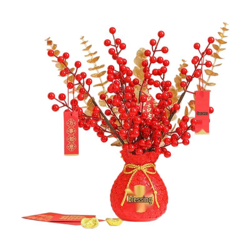 Счастливый мешок на Новый год и новоселье Hao Gong Bang Набор декоративных фигурок из смолы