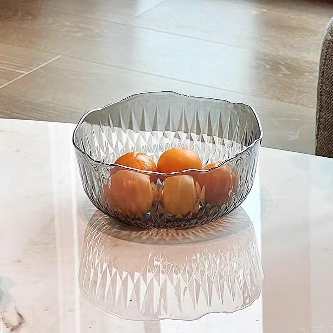 Nordic Style Gold-Rimmed Salad and Dessert Bowl Set