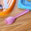 100pcs/lot Disposable Fork Spoon Plastic Tableware Cake Fork Independent Packaging Wedding Birthday