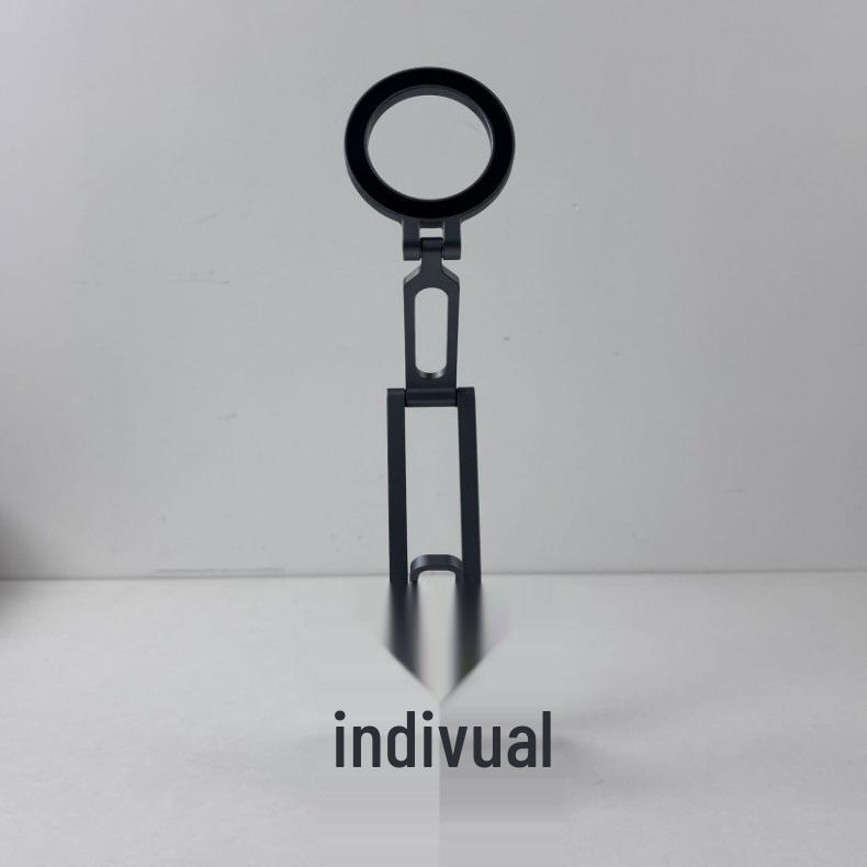 Aluminum Alloy Multifunctional Magnetic Phone Holder & Double Foldable Outdoor Carabiner Stand