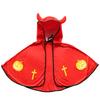 Harsever Devil Cloak for Boys and Girls, Available In 4 Colors, Cute Halloween Costume for Kids, Cosplay, Parties, Events, Unisex, Hooded, Perfect