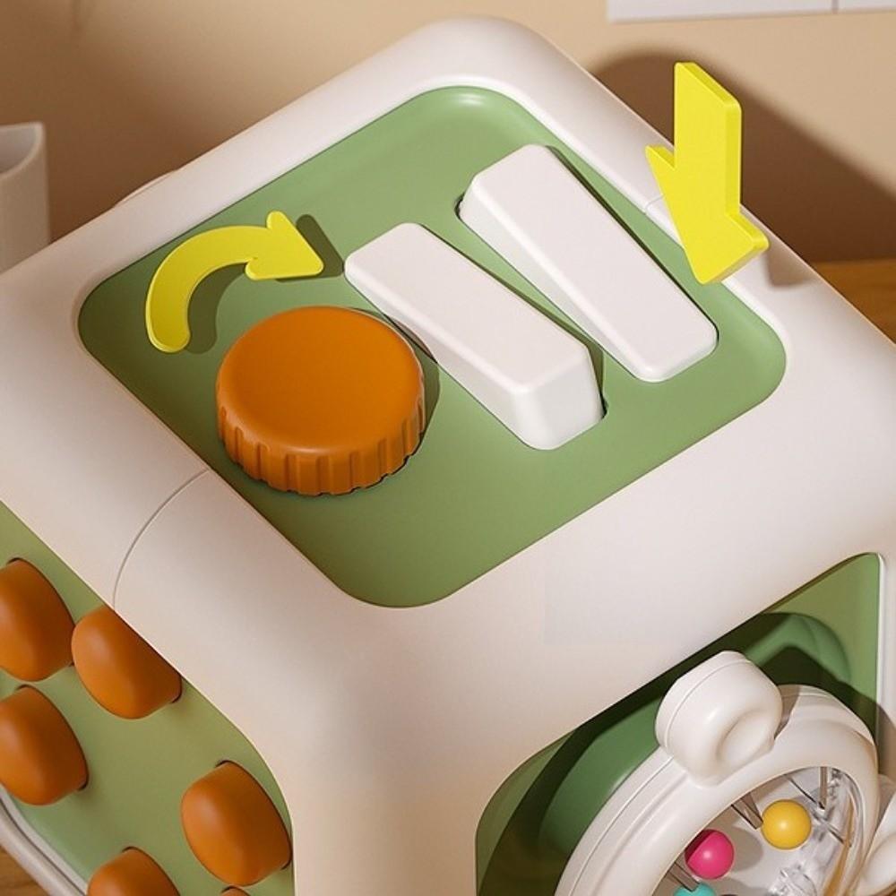 Educational Early Education Activity Cube Drawer Switches 6 IN 1 Educational Toy  Boys Girls