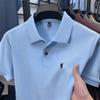 STORN Men's Summer Luxury Brand Cotton 100% Polo Shirt Lapel Printing Short Sleeves T-shirt Business Leisure Ventilate Men's Clothing