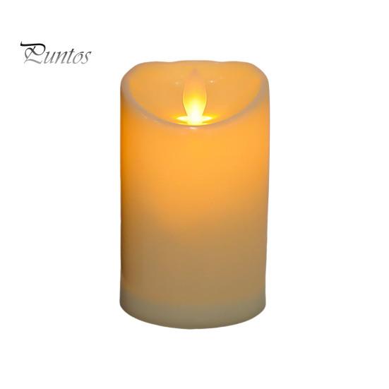 

1/3/5 шт. беспламенные свечи с батарейным питанием, мерцающие светодиодные свечи с функцией таймера дистанционного управления, бездымные внутренние и наружные столбчатые свечи 2