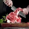 7.5 Inch Professional Japanese Chef's Knife Stainless Steel Meat Cleaver Kitchen Knife
