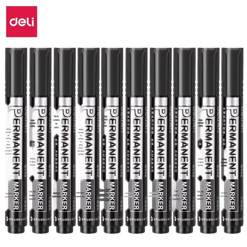 Deli S552 Refillable Oil-Based Marker Pen