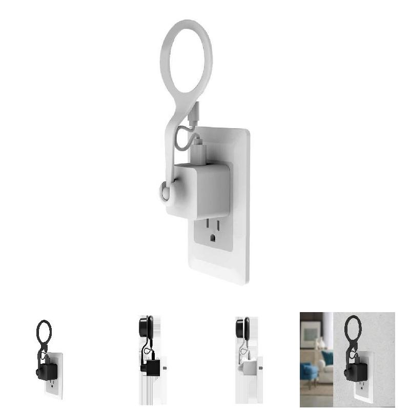 Wall Ac Outlet Mount For Nest Cam Indoor Security Camera 360 Degree Us Plug Ball Joint Wall Ac Outlet Mount With Usb Cable