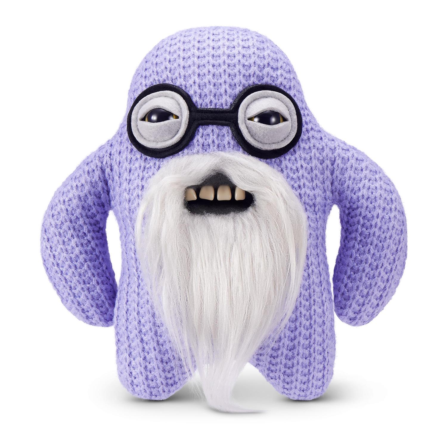 Fuggler Old Fogies 9-Inch Plush Toy by ZURU - Funny Ugly Monster Stuffed Animal with Human-Like Teeth