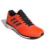 Adidas Adizero Series Lace-Up Flat Round Toe Mesh Non-Slip Shock Absorbing Low-Top Running Shoes Women sneaker Black Orange EF1459