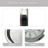 55MM Roman Silver Clock Head With Inlaid Craftsmanships Elegant Alloys For Home Office Store Decoration Corrosions Resistant
