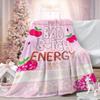 Süße Bad Girl Energie Decke Warm Weich Winter Flanell Bett Überwurf Milch Plüsch Dünne Steppdecke für Zuhause Wohnzimmer Sofa Bettbezug Geschenk