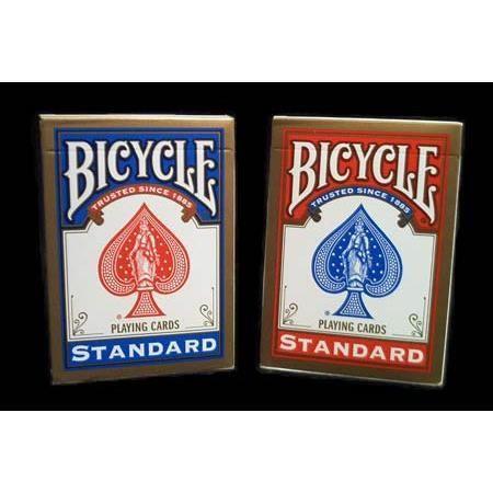 Jeu de cartes - BICYCLE - Poker - Couleur Bleu - 63 mm x 88 mm - 1 paquet