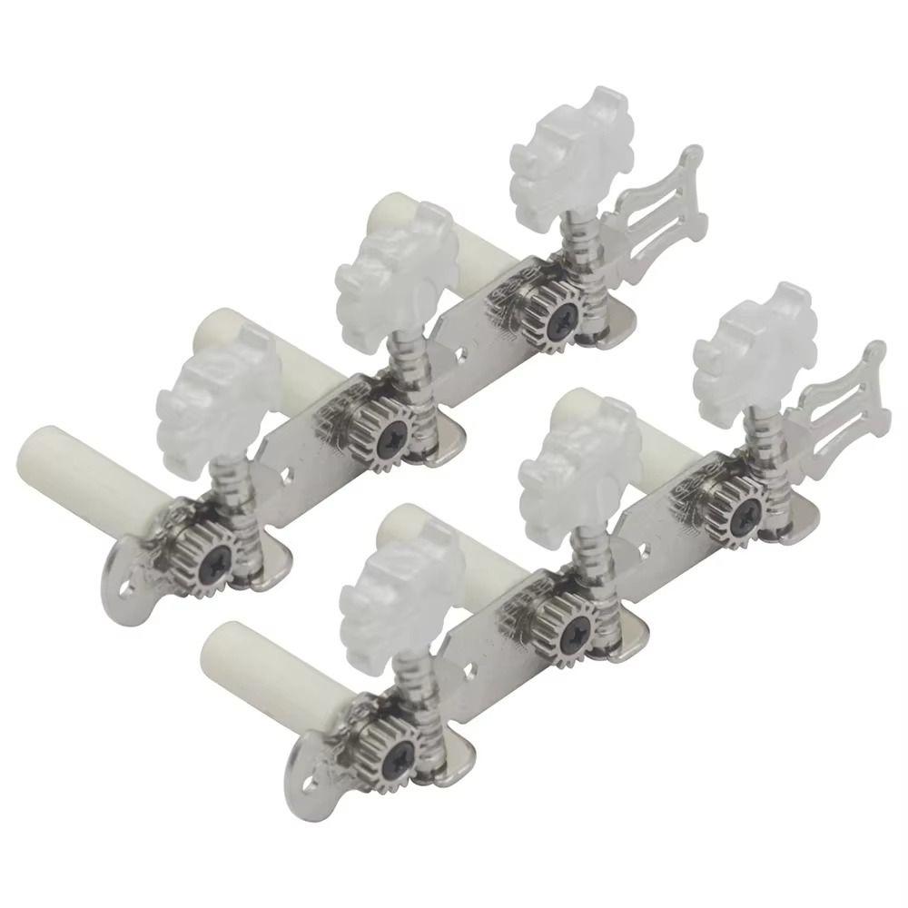 2Pcs/Set Semi-closed Machine Head Tuners Keys Metal Guitar String Tuning Pegs  Folk Acoustic