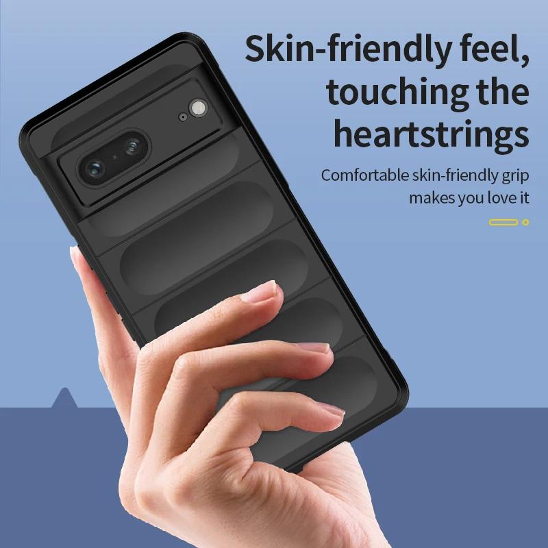 Luxury Case For Google Pixel 8 Cover Funda Coque Soft Silicone TPU Protective Phone Shell Google Pixel 8 7 Pro 7A 6A Case