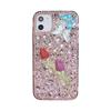 Luxury Rhinestone Mobile Phone Case Is Suitable For Apple 16Promax Rose Iphone17 Butterfly 14 Full Diamond Xr Women'S Model.