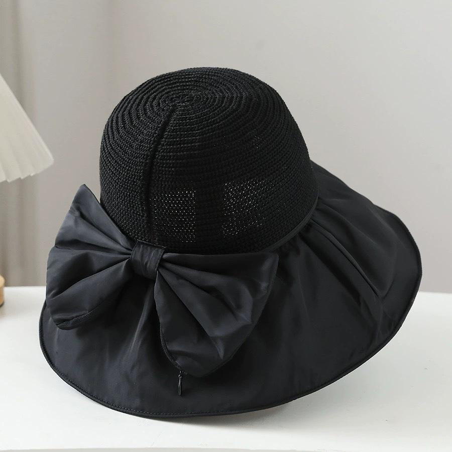 Sunscreen hat women's sunscreen UV protection empty top vinyl shell hat large brim hat sun protection hat women's UV protection