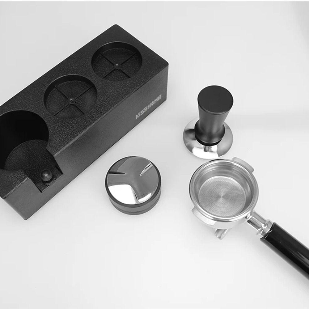 Flat/Thread Base Stainless Steel Coffee Tamper Spring Loaded Tamper  Coffee Shop