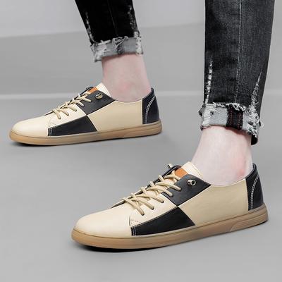 Moda Jogging Calzature da Uomo Primavera Nuove Scarpe da Ginnastica Outdoor Scarpe Moda Vera Pelle Scarpe Casual Leggere Scarpe Oxford da Uomo