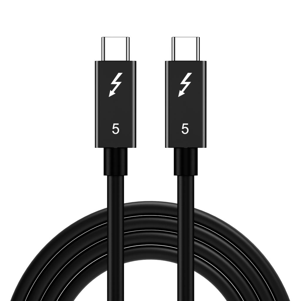 120Gbps Thunderbolt 5 Data Cable 240W 16K Compatible with Thunderbolt 4 USB4 Full-featured Transmission Fast Charging