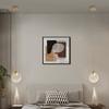 Modern LED Pendant Light Crystal Hanging Light Gold Circular Pendant Light Nordic LED Hanging Lamp for Kitchen Bedroom