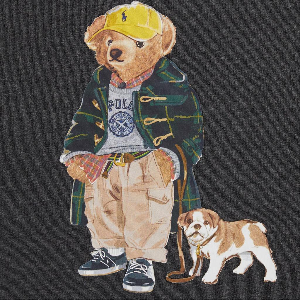 Polo Ralph Lauren Polo Bear Cartoon Pattern Pullover Crew Neck Long Sleeve Kids tops 323979490-001