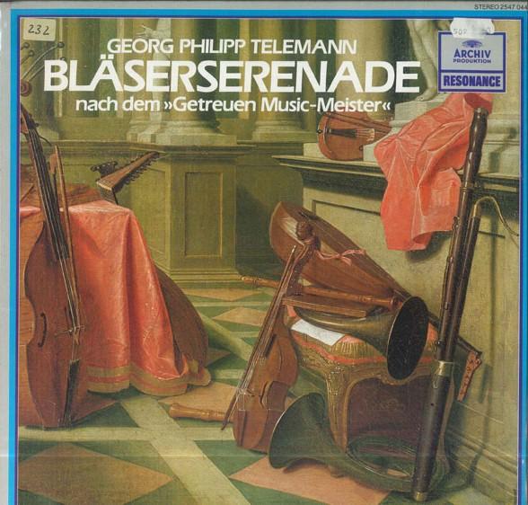 

LP Record JOSEF ULSAMER Telemann Blaserserenade Nach Dem Ge 2547044 ARCHIV PRODUCTI Germany Classical Used