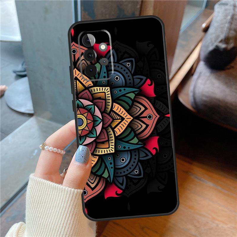 Mandala Case For Samsung Galaxy A54 A34 A14 A15 A13 A53 A16 A26 A36 A56 A12 A22 A32 A52 A06 A35 A55