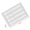 4 ks Samolepky na kliky dveří auta Samolepky na pneumatiky a zpětná zrcátka Pro Volkswagen Golf-5 6 7 MK6 Jetta Lavida Polo Tiguan Passat B5 B6 B7