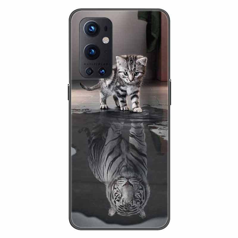For OnePlus 9 Pro Case Shockproof Soft silicone TPU Back Cover For One Plus 9 Pro Phone Cases for OnePlus 9RT 5G 9R Cute Case