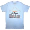 Morgan Wallen Cowboy Hat T-Shirt Blue New