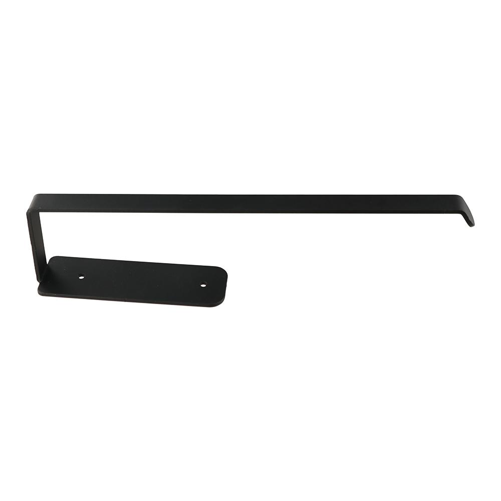 

Self Adhesive Wall Hanging Tissue Holder Carbon Steel Paper Wall Hooks Paper Towel Rack Home чорний