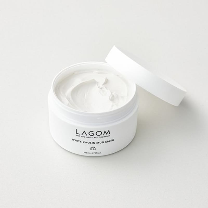 [Lagom] White Kaolin Mud Mask 110ml