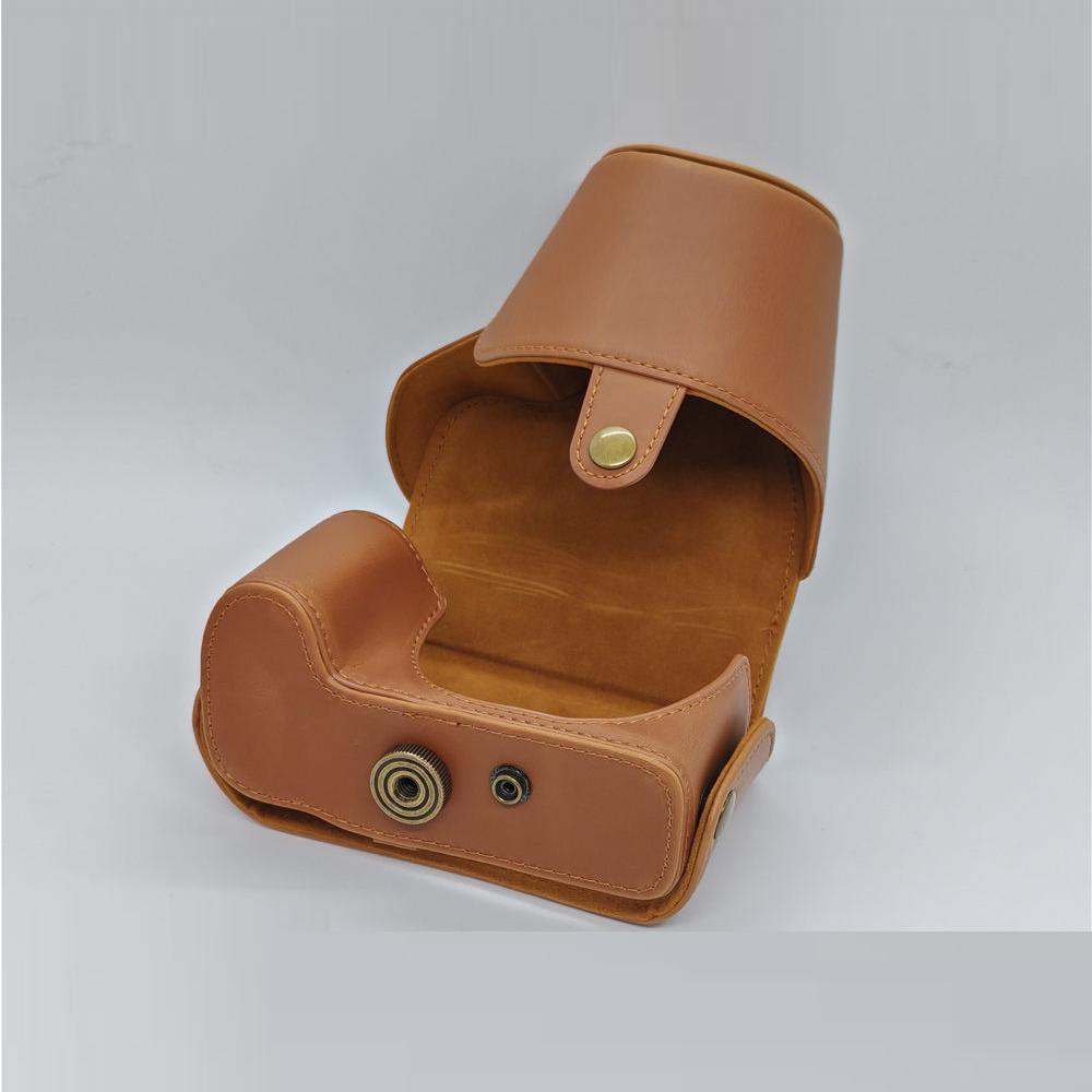 PU Leder Kameratasche Hülle Für Nikon COOLPIX P510 P520 P530 Schutztasche Mit Riemen