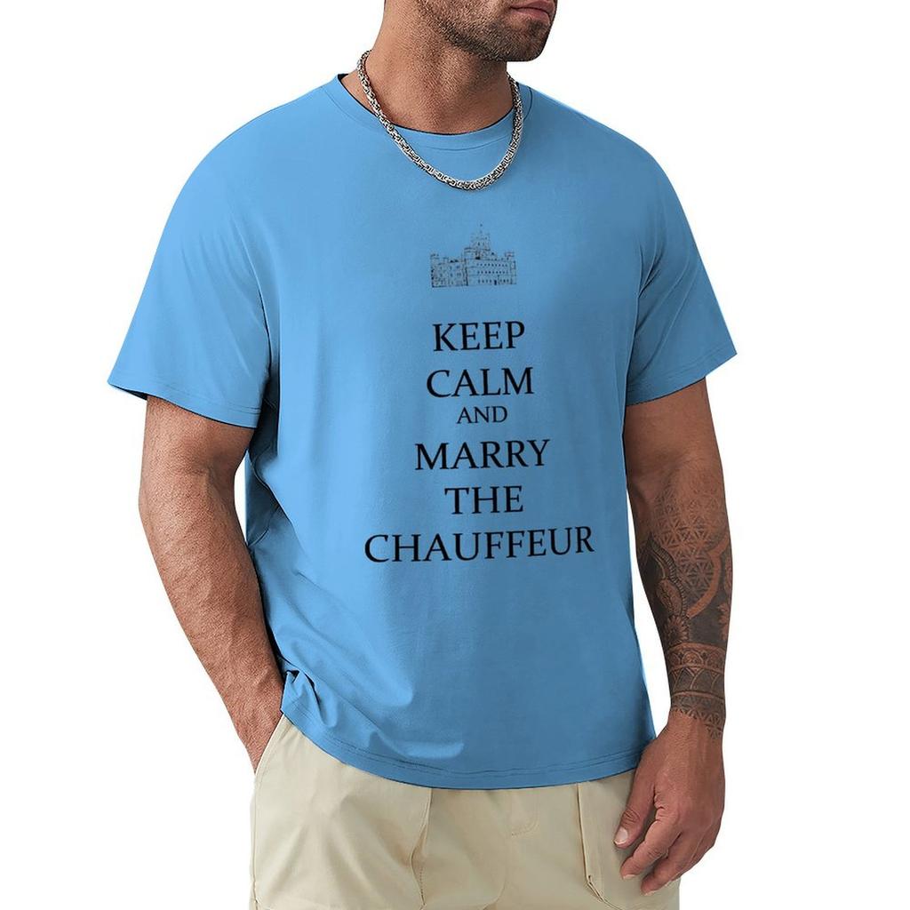 Yes Marry The Chauffeur T-Shirt Rapper Graphic Tees Anime Men Workout Shirt