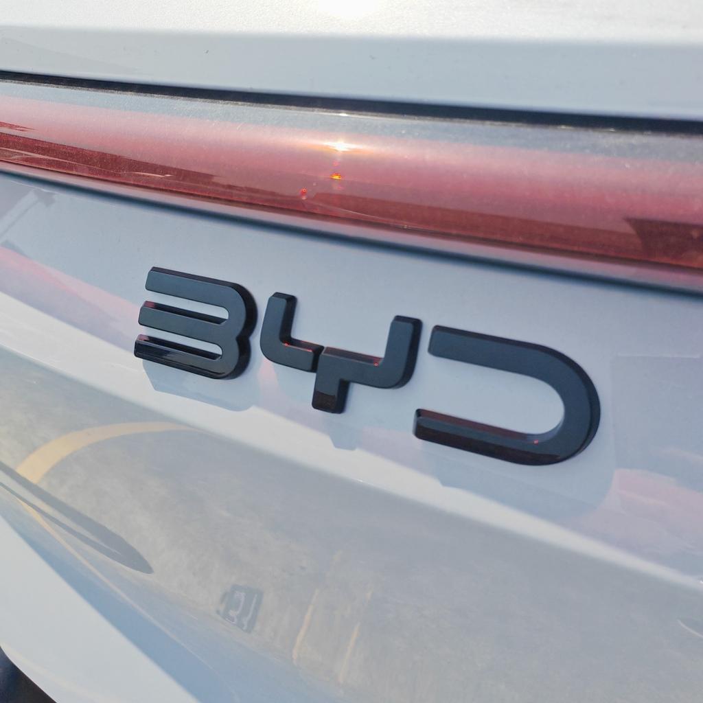 For BYD Seal U Sealion 6 Song PLUS DM-i EV Car Front Rear Black Badge Black Warrior Car Modification Decoration Accessories