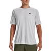 Under Armour Round Neck Sweat-Wicking Quick-Dry Short Sleeve T-Shirt Men Tops Gray 1377843-014