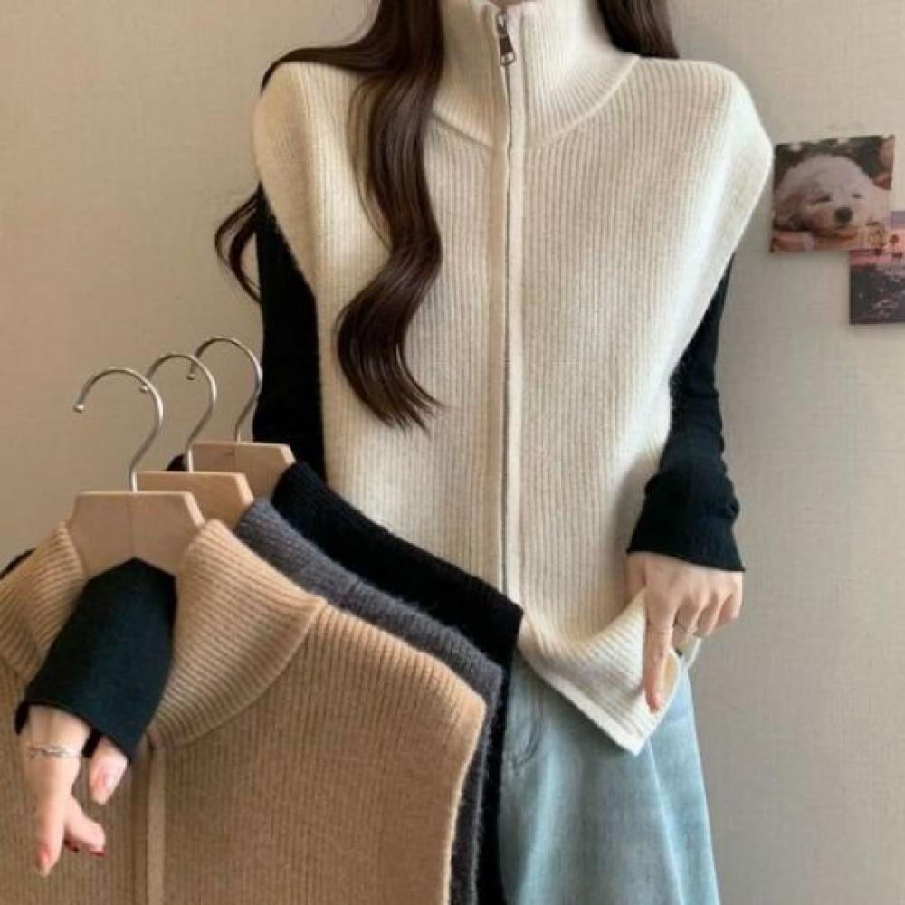 Rellawear Casual Knit Zip Jacket 4color Aw2412001