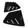 1 Pair Window Shutter For Honda Civic 9th 2011-2015 Car Front Triangle Window Louver Shutter Blind Shade Cover Trim Sticker Vent