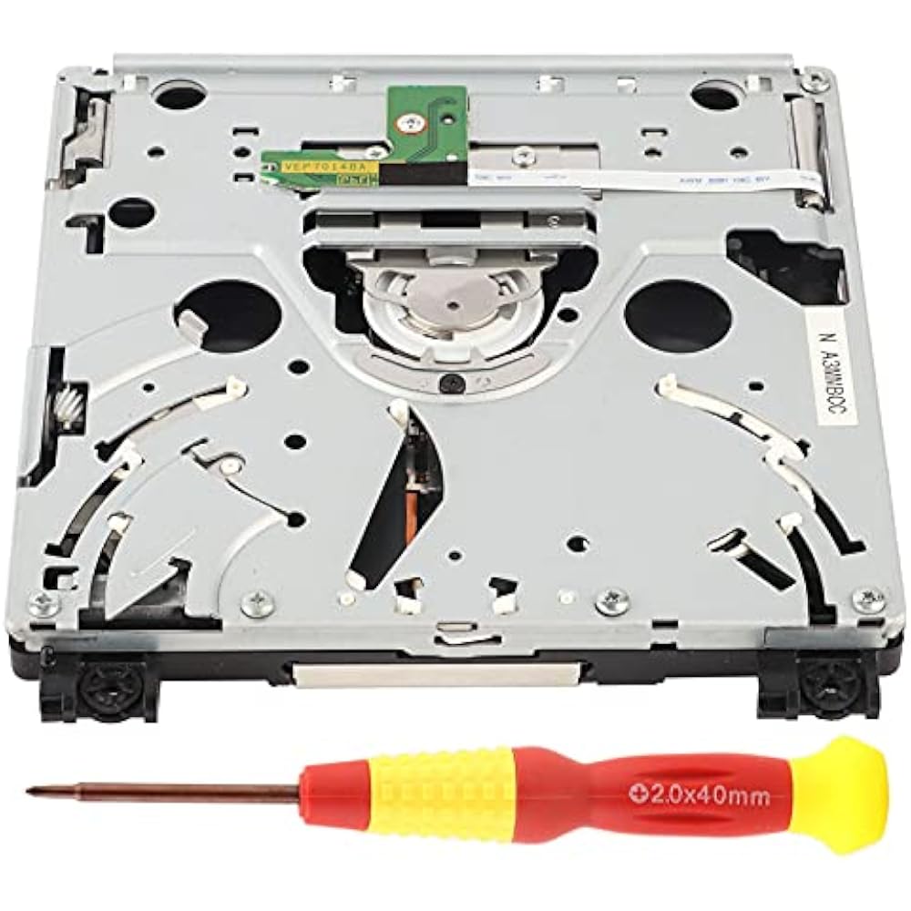 QANYEGN Replacement DVD Rom Drive, Professional ROM Disc Drive, Dual IC Disc Repair Parts for Wii...