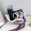 Cute shoulder bag, new casual and lightweight girl messenger bag, student travel shoulder bag, mobile phone bag.