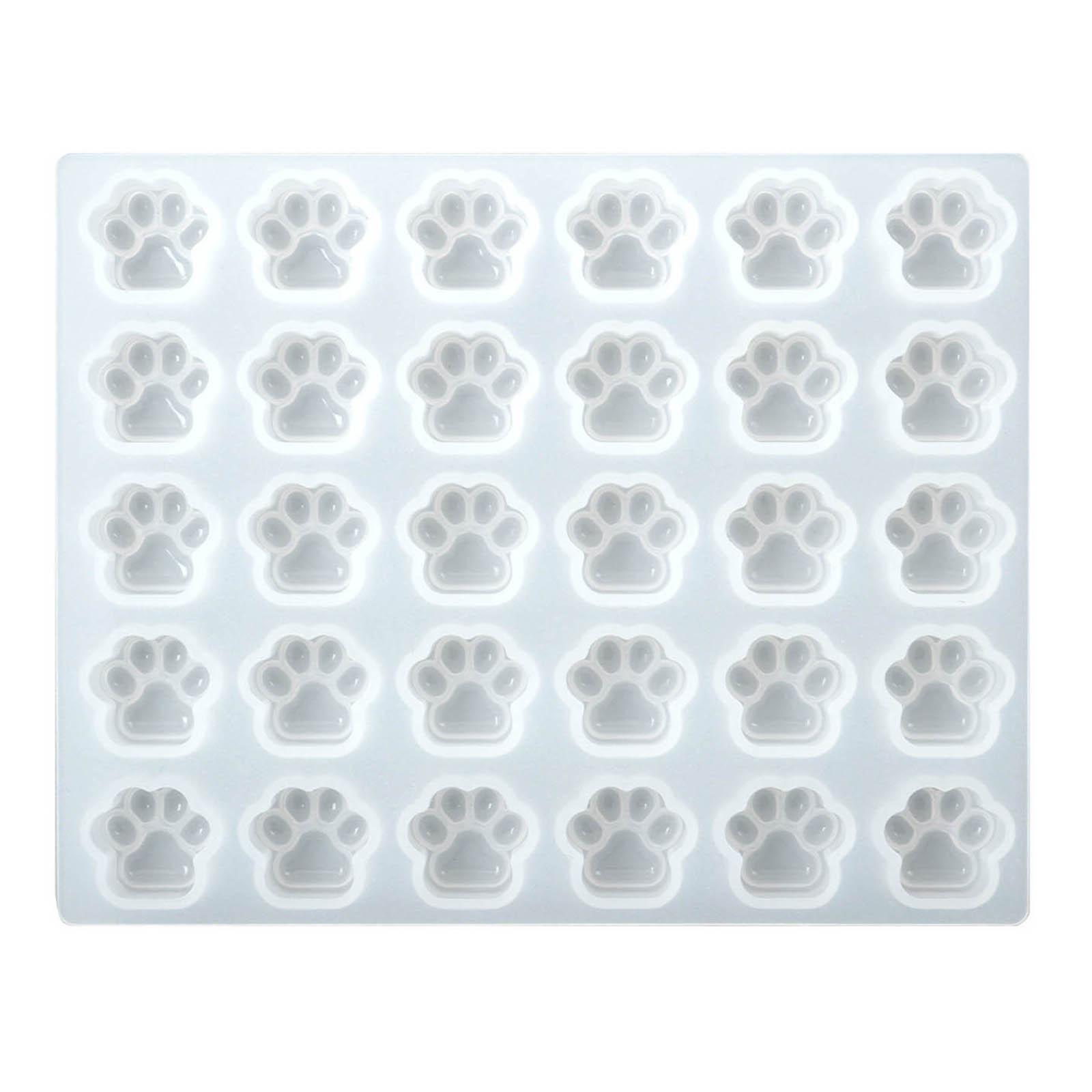 Epoxidharz-Formen mit Tierpfoten, Mini-Katzenkrallen, Wachspellet-Silikonform, handgefertigte Kerzenformen, DIY-Kuchen-Schokoladendekoration L